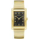 Lx Y rv ANZT[ Men's Dress Gold-Tone Stainless Steel Expansion Bracelet Watch 30mm Gold-tone