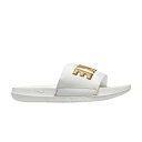 Nike ナイキ レディース スニーカー 【Wmns Offcourt Slide 'Summit White Metallic Gold'】 サイズ US_5(22.0cm) White(4)