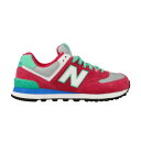 New Balance ニューバランス レディース スニーカー 【Wmns 574 'Red Green'】 サイズ US_6(23.0cm) Red(4)