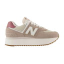 New Balance ニューバランス レディース スニーカー 【Wmns 574+ 'Driftwood'】 サイズ US_7.5(24.5cm) Brown(4)