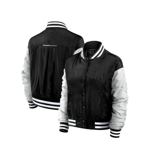 ファナティクス レディース ジャケット&ブルゾン アウター Women's Black Los Angeles Dodgers Elements Wave Full-snap Jacket Black ファナティクス レディース ジャケット&ブルゾン アウター Women's Black Los Angeles Dodgers Elements Wave Full-snap Jacket Black