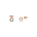 ebhx[J[ fB[X sAXCO ANZT[ SINAA: Crystal Stud Earrings For Women Rose gold