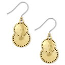 ラッキーブランド メンズ ピアス・イヤリング アクセサリー Silver-Tone Double Drop Earrings Gold