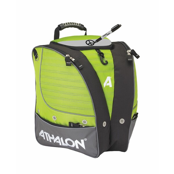 アサロン レディース バックパック・リュックサック バッグ Personalizeable Adult Ski Boot Bag - Backpack Lime