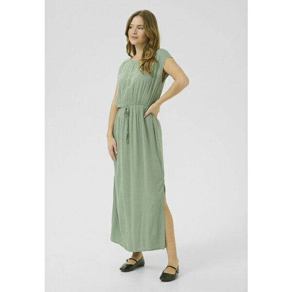 カフェ レディース ワンピース トップス CHEER SOLID - Maxi dress - sea spray