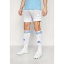 アディダス メンズ サンダル シューズ SQUADRA SHORTS - Sports shorts - team light grey/white
