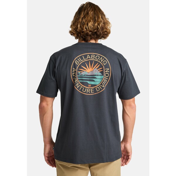 ビラボン メンズ Tシャツ トップス ROCKIES - Print T-shirt - dark navy
