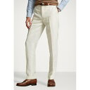 ラルフローレン メンズ カジュアルパンツ ボトムス LINEN SUIT TROUSER - Trousers - cream