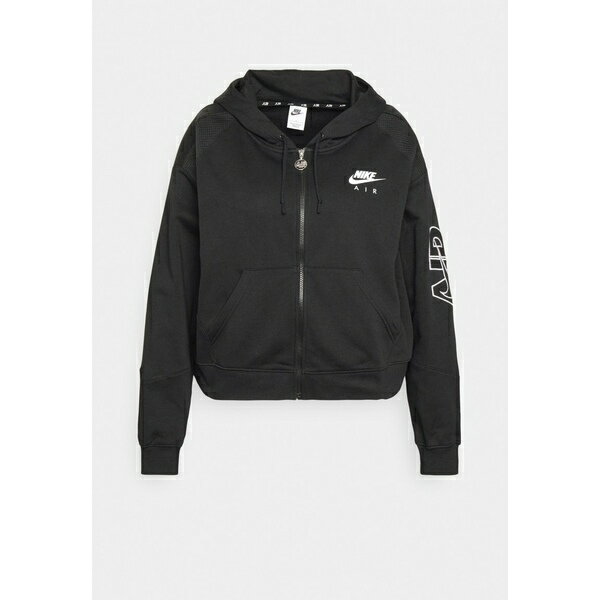 ナイキ レディース カーディガン アウター PLUS - Zip-up sweatshirt - black/black/white