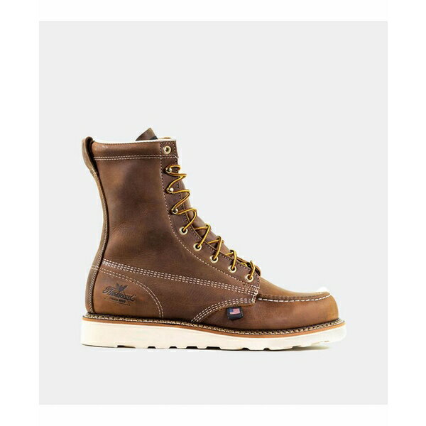 ソログッド メンズ ブーツ シューズ Men's1957 Series Waterproof Safety Toe 8" Moc Toe Work Boots for Men Crazyhorse