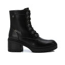 キシタイ レディース ブーツ シューズ Women's Combat Booties By Black