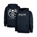 47ブランド メンズ パーカー・スウェットシャツ アウター Men's Navy Denver Nuggets 2024/25 City Edition Double Crossover Foundation Pullover Hoodie Navy