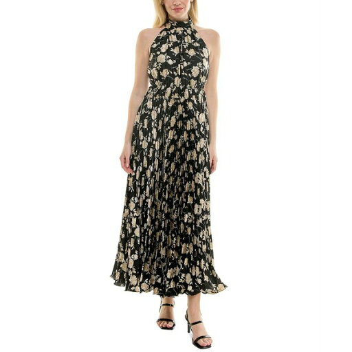 テイラー レディース ワンピース トップス Women's Mock-Neck Sleeveless Dress Black Truffle テイラー レディース ワンピース トップス Women's Mock-Neck Sleeveless Dress Black Truffle