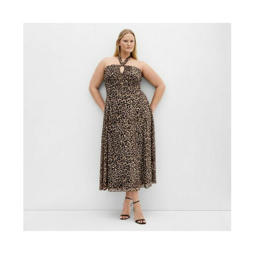 シティーシック レディース ワンピース トップス Plus Size Everlee Animal Print Maxi Dress Leopard シティーシック レディース ワンピース トップス Plus Size Everlee Animal Print Maxi Dress Leopard