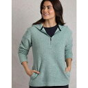 ウィアードフィッシュ レディース パーカー・スウェットシャツ アウター Women's Alisa 1/4 Zip Snow Marl Fleece Hoodi...