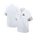 ナイキ メンズ ジャケット&ブルゾン アウター Men's White Arizona Wildcats 2025 Sideline Coaches Light...