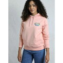 ウィアードフィッシュ レディース パーカー・スウェットシャツ アウター Women's Back Print Popover Hoodie Dusty rose