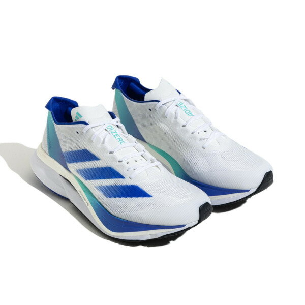 adidas アディダス メンズ スニーカー 【adidas Adizero Boston 12 'White Cobalt Blue' JR2731】 サイズ US_M_4