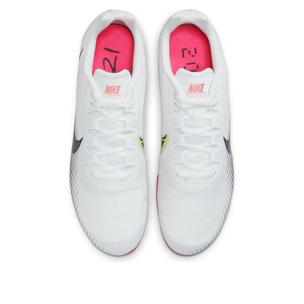 Nike ナイキ メンズ スニーカー 【Nike Air Zoom Rival M 9 Spikes 'White Black' DM2332-100】 サイズ US_8.5(26.5cm)