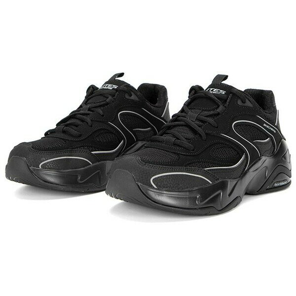 Skechers スケッチャーズ メンズ スニーカー 【Skechers D'Lites Hyper Burst 'Black' 232425-BBK】 サイズ US_8.5(26.5cm)