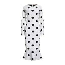 【送料無料】 マルニ レディース ワンピース トップス Midi dresses White