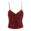 【送料無料】 アレクサンドル・ボーティエ レディース Tシャツ トップス Tops Red
