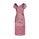 セイア レディース ワンピース トップス Rose Metallic Asymmetrical Dress camellia