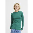 イチ レディース カットソー トップス IHPHILUCA LS2 - Long sleeved top - cadmium green(4)