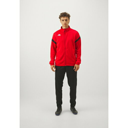 カッパ メンズ カジュアルパンツ ボトムス DALCITO SET - Tracksuit - red/black カッパ メンズ カジュアルパンツ ボトムス DALCITO SET - Tracksuit - red/black