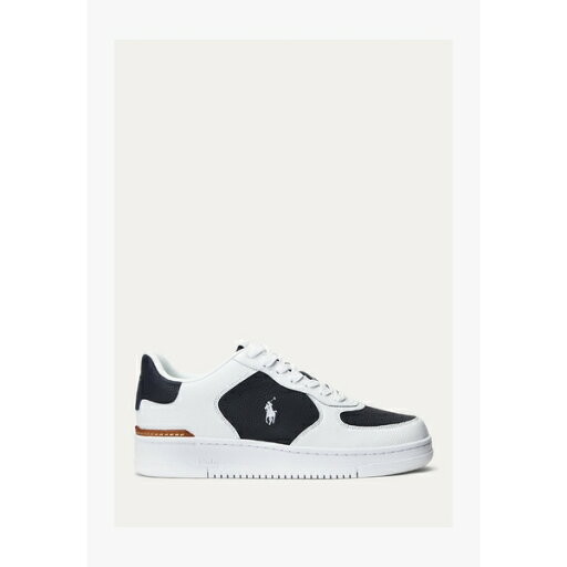 ラルフローレン メンズ スニーカー シューズ MASTERS COURT TOP - Trainers - white/navy ラルフローレン メンズ スニーカー シューズ MASTERS COURT TOP - Trainers - white/navy
