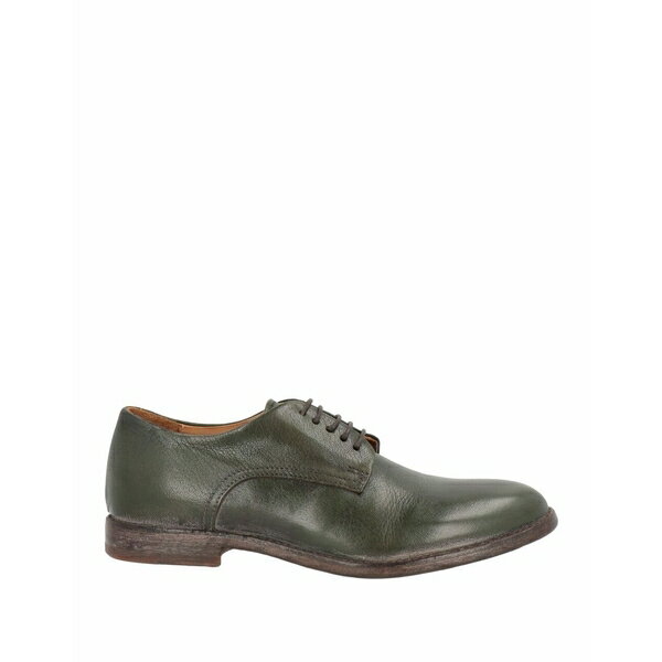 【送料無料】 モマ レディース オックスフォード シューズ Lace-up shoes Dark green