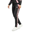 アディダス レディース カジュアルパンツ ボトムス Women's Tiro 24 Slim-Fit Training Pants Black/easy Pink