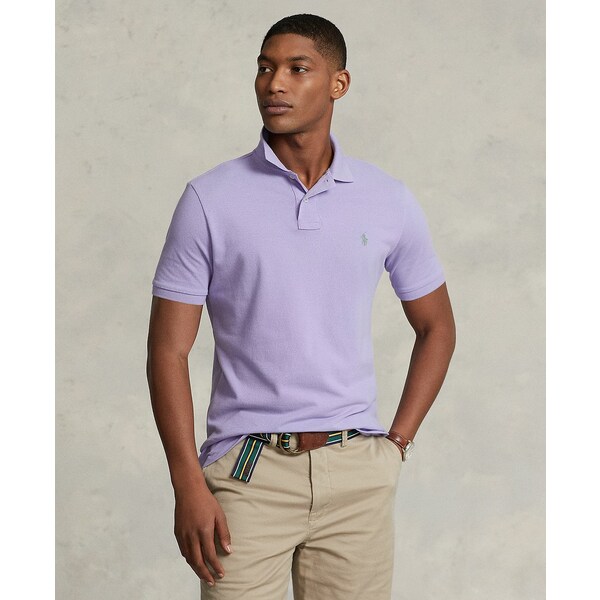 ラルフローレン メンズ シャツ トップス Men's Classic-Fit Cotton Polo Shirt Sky Lavender
