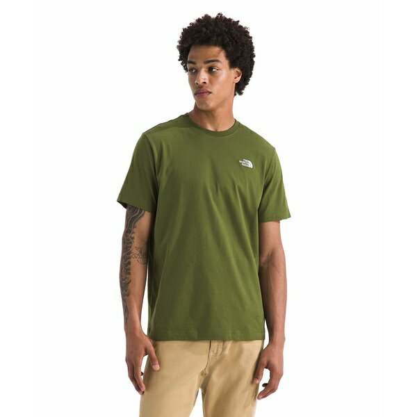 楽天astyノースフェイス メンズ Tシャツ トップス Men's Evolution Simple Dome Short Sleeve T-Shirt Woodland Green