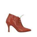 【送料無料】 ロレッタ ペッティナーリ レディース ブーツ シューズ Ankle boots Brown