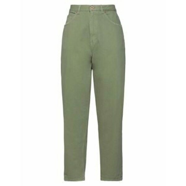 【送料無料】 ペンス レディース デニムパンツ ボトムス Jeans Green