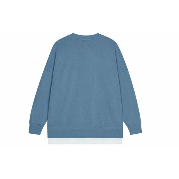 New Balance ニューバランス メンズ スニーカー 【New Balance Logo Sweatshirt 'Blue' AMT13345-WAB】 サイズ US_M_XXL