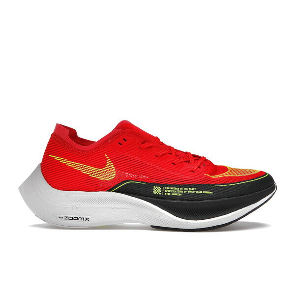 ストレッチドビー Nike ナイキ スニーカー Nike ZoomX Vaporfly Next% ランニング 【US_8.5(26.5cm) 】 Volt Nike ナイキ メンズ スニーカー サイズ US_8.5(26.5cm) White Volt Hyper Pink