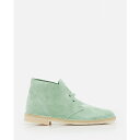 クラークス メンズ スリッポン・ローファー シューズ Desert Boot Green