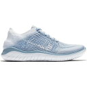 Nike ナイキ レディース スニーカー 【Nike Free RN Flyknit 2018】 サイズ US_W_9.5W Hydrogen Blue (Women's)