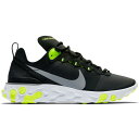 Nike iCL fB[X Xj[J[ yNike React Element 55z TCY US_W_7W Black Volt Cool Grey (Women's)