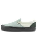 Vans バンズ メンズ スニーカー 【Vans Slip-On Reissue 98 'Black Light Green' VN000CTCDT5】 サイズ US_9.5(27.5cm)