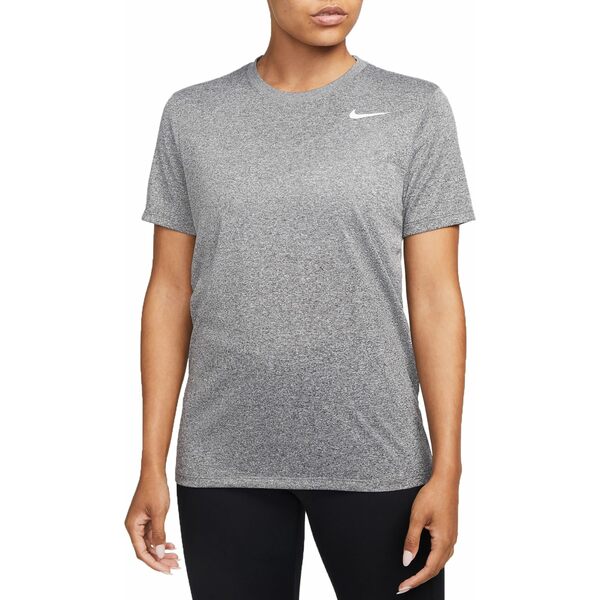 ナイキ レディース シャツ トップス Nike Women's Dri-FIT Legend T-Shirt Black Heather