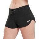 [{bN fB[X JWApc {gX Reebok Women's Identity French Terry Shorts Black