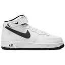 Nike ナイキ メンズ スニーカー 【Nike Air Force 1 Mid】 サイズ US_11(29.0cm) White Black (2023)