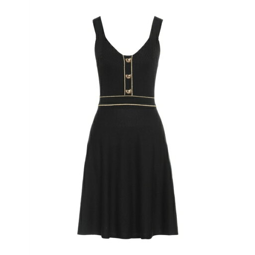 【送料無料】 モスキーノ レディース ワンピース トップス Mini dresses Black 【送料無料】 モスキーノ レディース ワンピース トップス Mini dresses Black