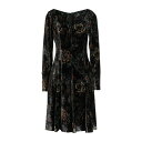 【送料無料】 エトロ レディース ワンピース トップス Mini dresses Black
