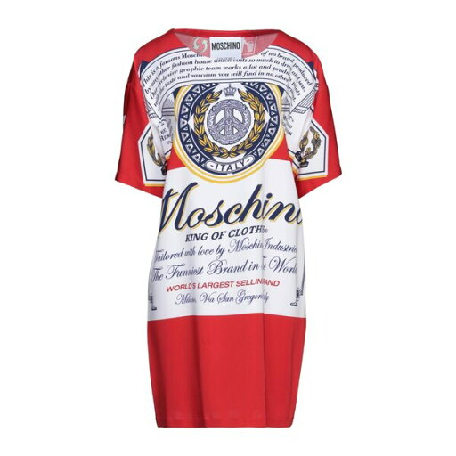 【送料無料】 モスキーノ レディース ワンピース トップス Mini dresses Red 【送料無料】 モスキーノ レディース ワンピース トップス Mini dresses Red