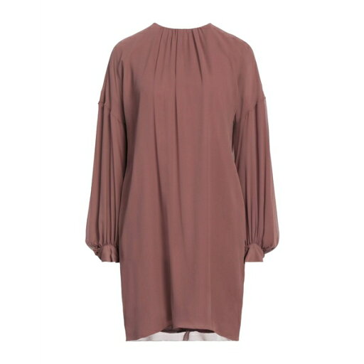 【送料無料】 ファビアナ フィリッピ レディース ワンピース トップス Mini dresses Brown 【送料無料】 ファビアナ フィリッピ レディース ワンピース トップス Mini dresses Brown