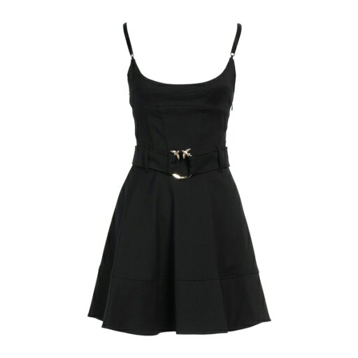 【送料無料】 ピンコ レディース ワンピース トップス Mini dresses Black 【送料無料】 ピンコ レディース ワンピース トップス Mini dresses Black